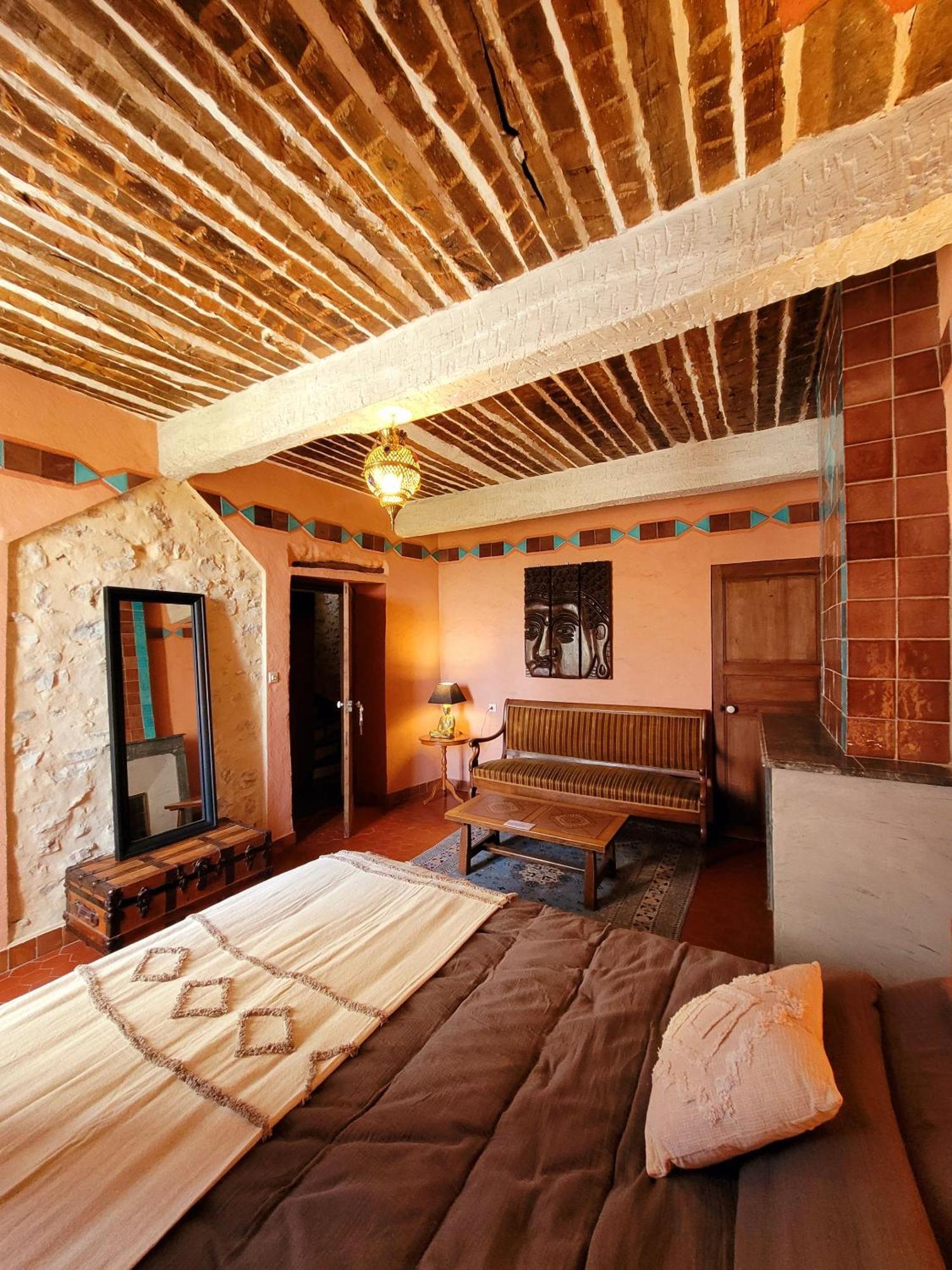 Hotel Au Puits de la Fontaine à Tavernes Chambre photo